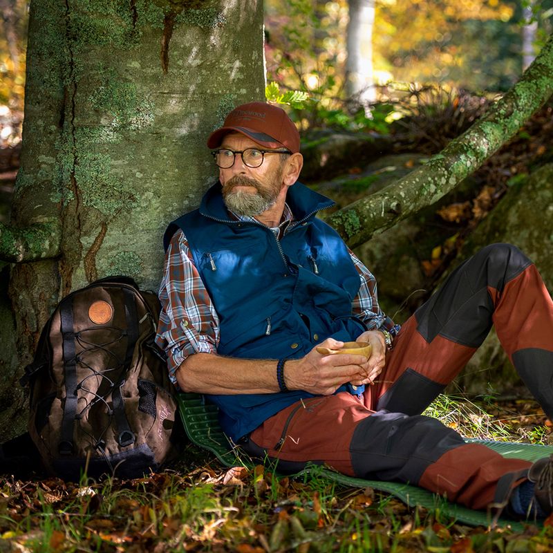 "Pinewood Outdoor" 22 l zomšinė rudos spalvos turistinė kuprinė 9