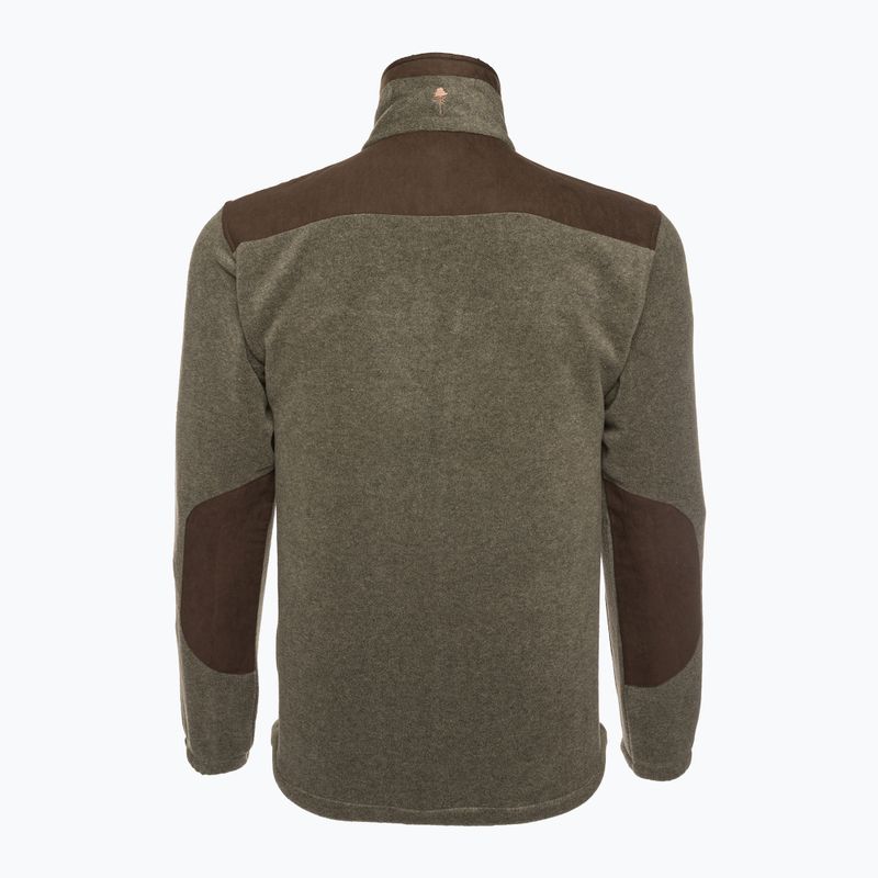 Vyriškas Pinewood Prestwick Exclusive alyvuogių melsvai rudos spalvos/melsvai rudos spalvos džemperis trekking 3