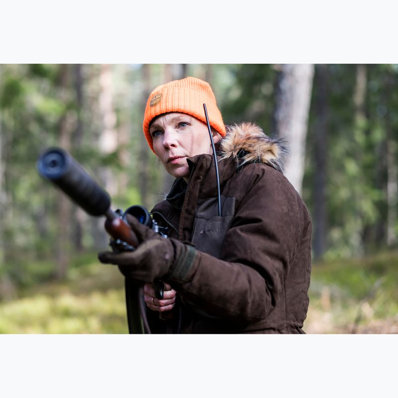 Žieminė kepurė Pinewood Windy orange 5