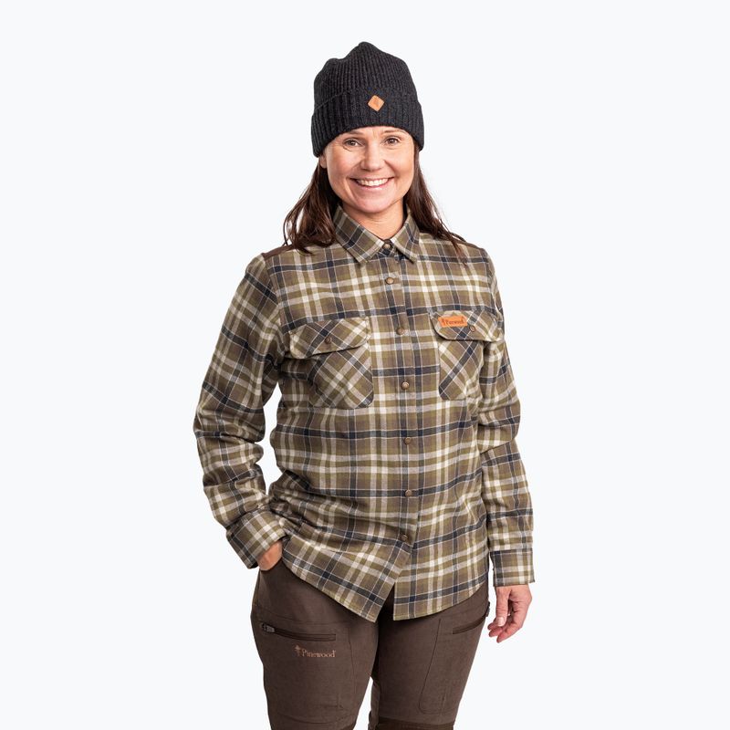 Žieminė kepurė Pinewood Knitted Wool dark anthracite mel 7