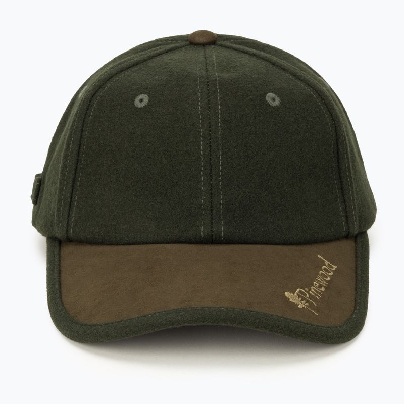Pinewood Edmonton Exclusive mossgreen/suede brown beisbolo kepuraitė 4