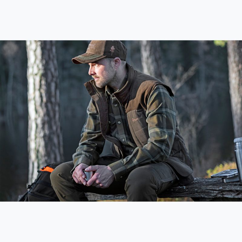 Vyriška liemenė Pinewood Abisko/Småland suede brown 6
