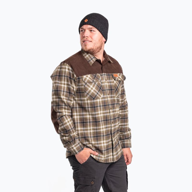 Vyriškos žygio kelnės Pinewood Värnamo Serengeti dark anthracite 4