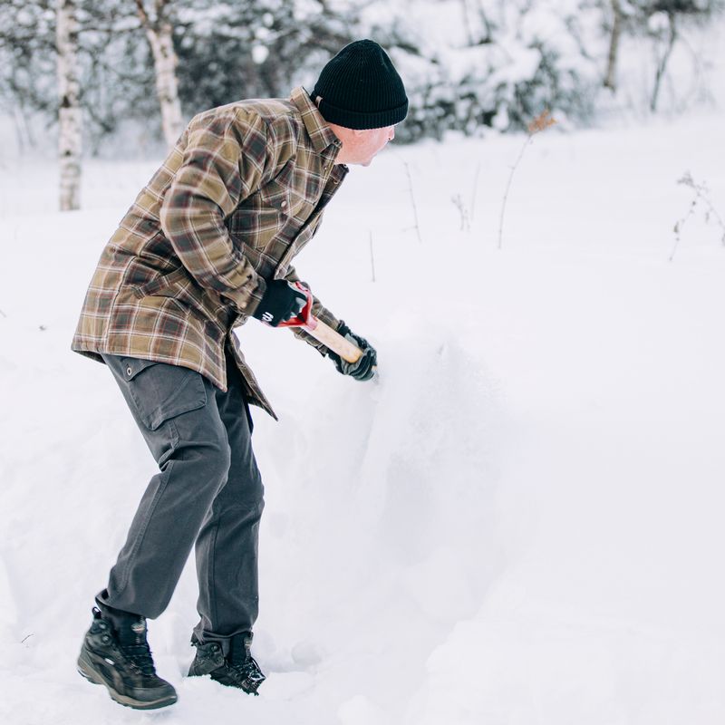 Vyriškos žygio kelnės Pinewood Värnamo Serengeti dark anthracite 6