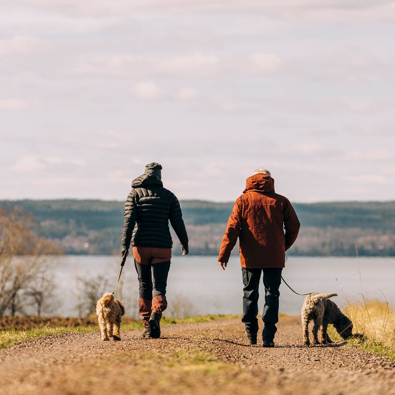 Vyriškos žygio kelnės Pinewood Värnamo Serengeti dark anthracite 10