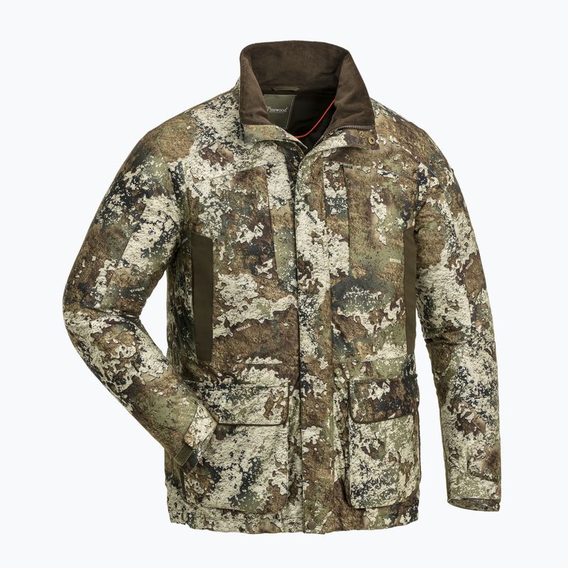 "Pinewood" vyriška softshell striukė Smaland Light Camou stratos / zomšos rudos spalvos 11