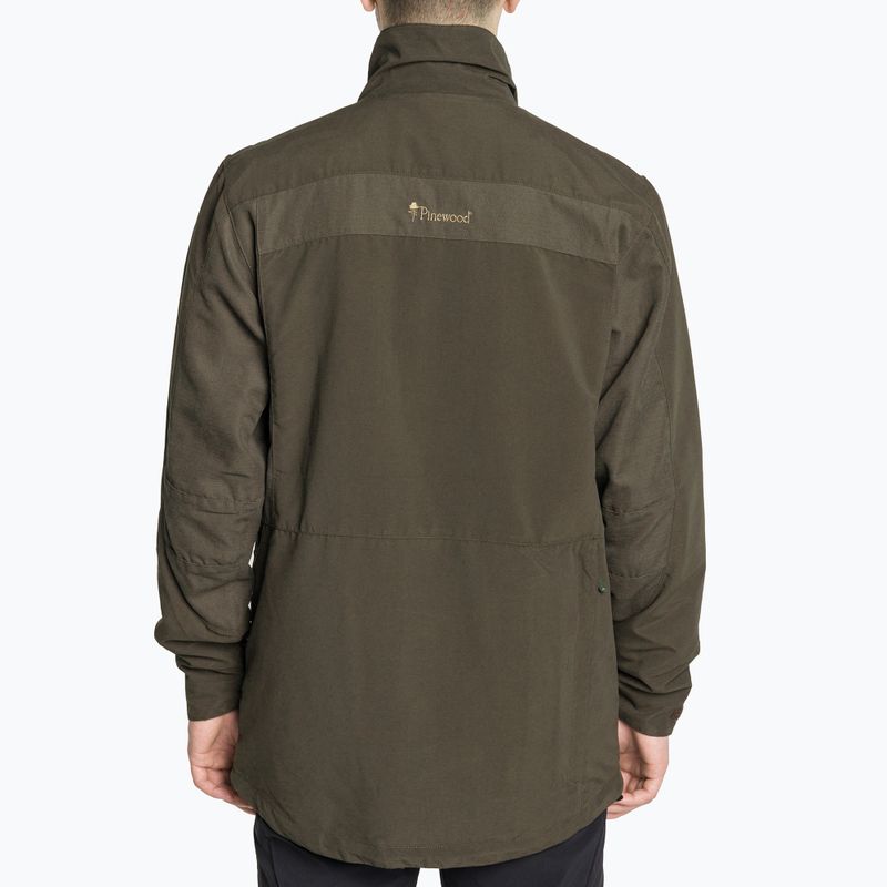 Vyriška softshell striukė Pinewood Smaland Light suede brown 2