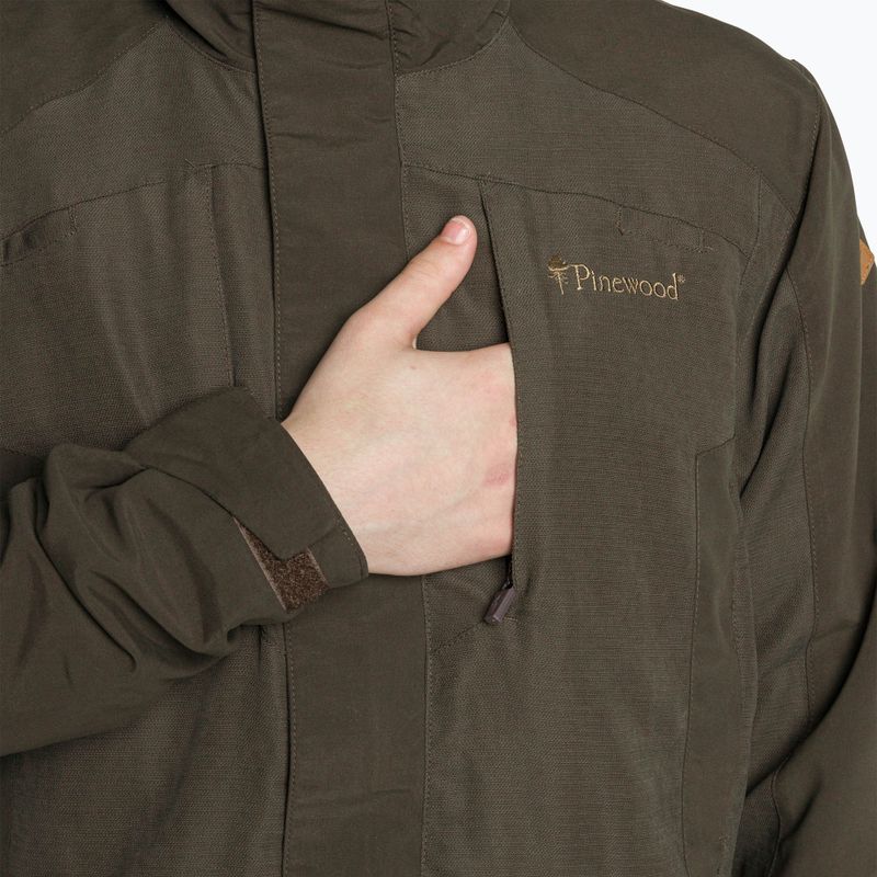 Vyriška softshell striukė Pinewood Smaland Light suede brown 3