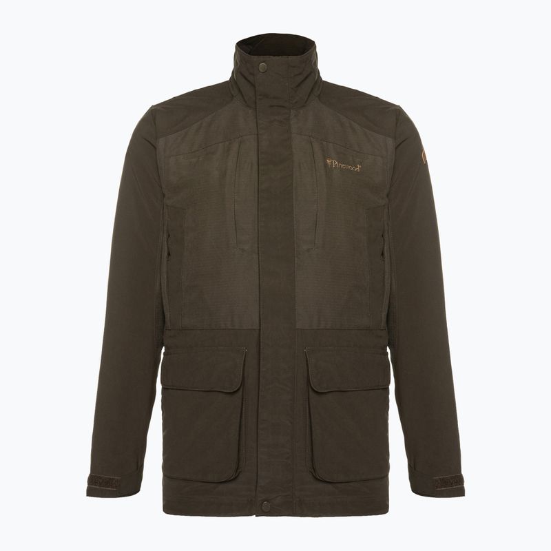 Vyriška softshell striukė Pinewood Smaland Light suede brown 10