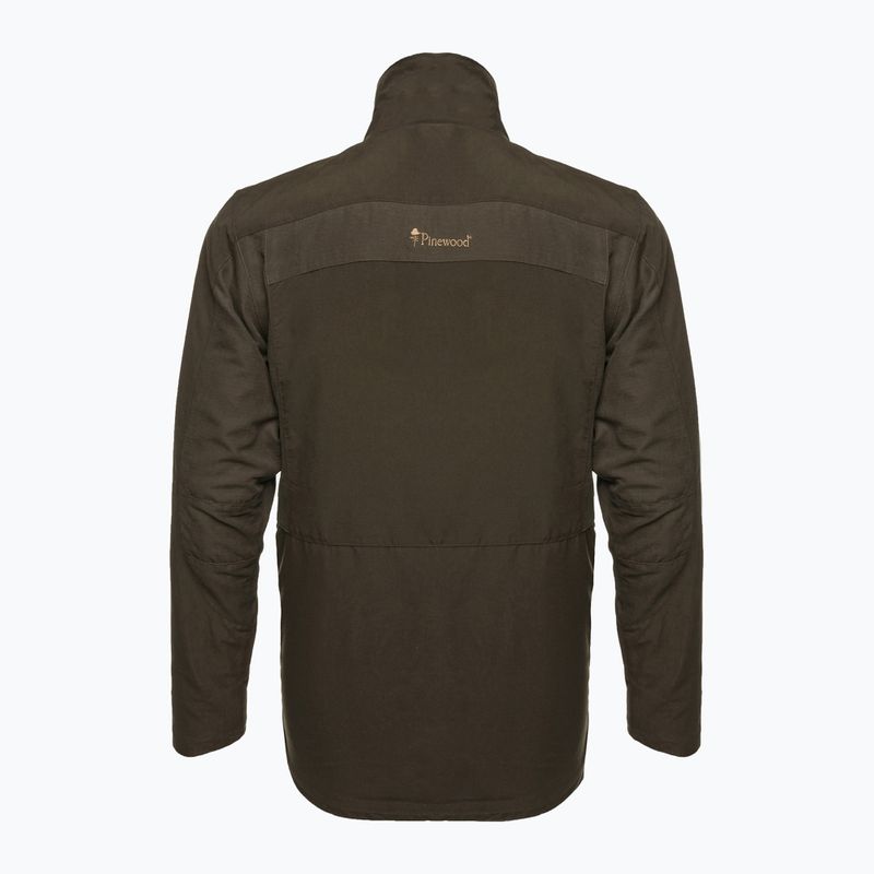 Vyriška softshell striukė Pinewood Smaland Light suede brown 11