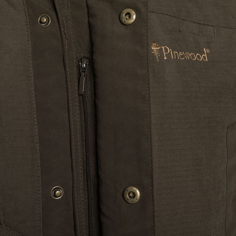 Vyriška softshell striukė Pinewood Smaland Light suede brown 12