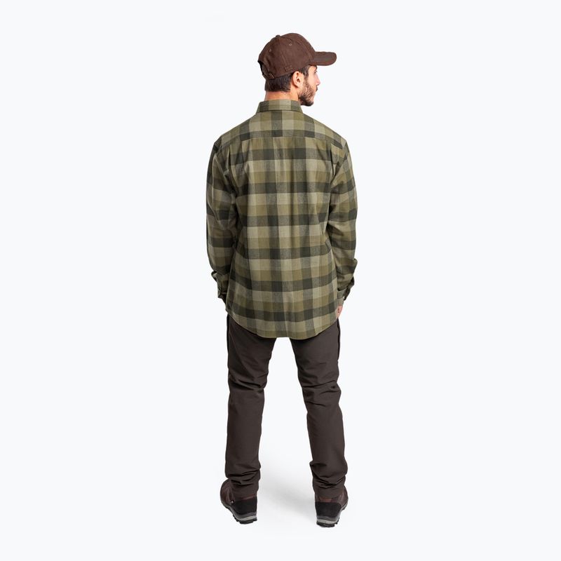 Vyriški "Pinewood Lumbo" alyvuogių/mezginių rudos spalvos marškiniai 2