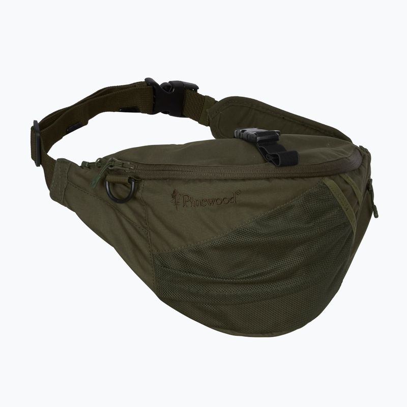 Mažas krepšys ant juosmens Pinewood Cross Waist Pack 4 l d.olive