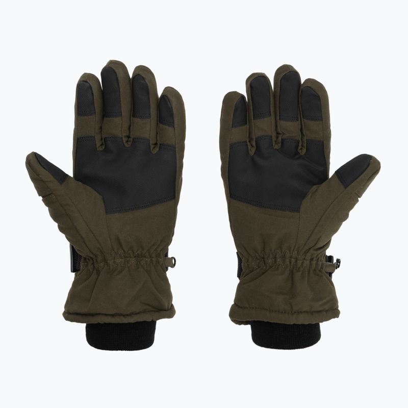 Vyriškos žygio pirštinės Pinewood Membrane Glove moss green 3
