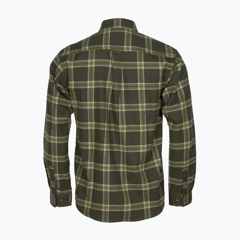 Vyriški marškiniai Pinewood Prestwick Exclusive d.green/green 2