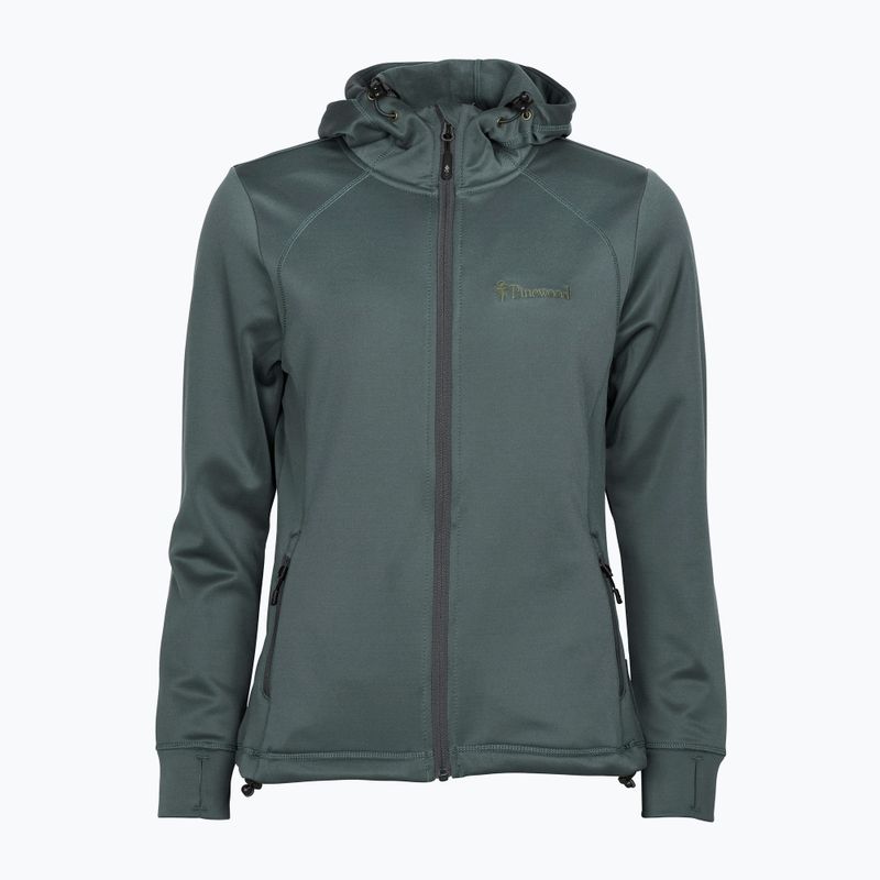 Moteriški trekingo džemperiai Pinewood Finnveden Hoodie d.storm blue 9