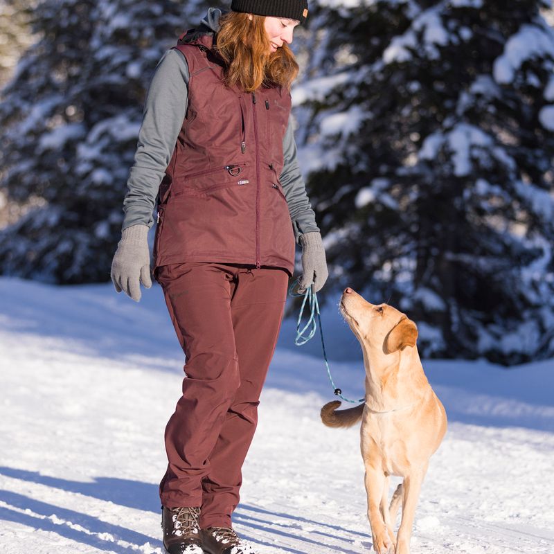 Moteriški trekingo džemperiai Pinewood Finnveden Hoodie d.storm blue 11