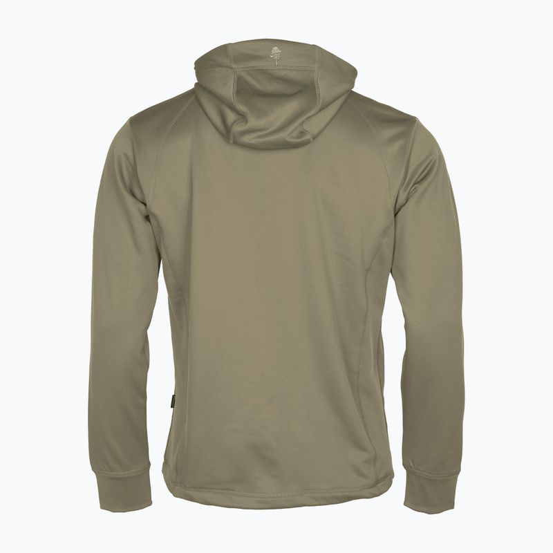 Vyriškas džemperis su gobtuvu Pinewood Finnveden Hoodie mid khaki spalvos 5