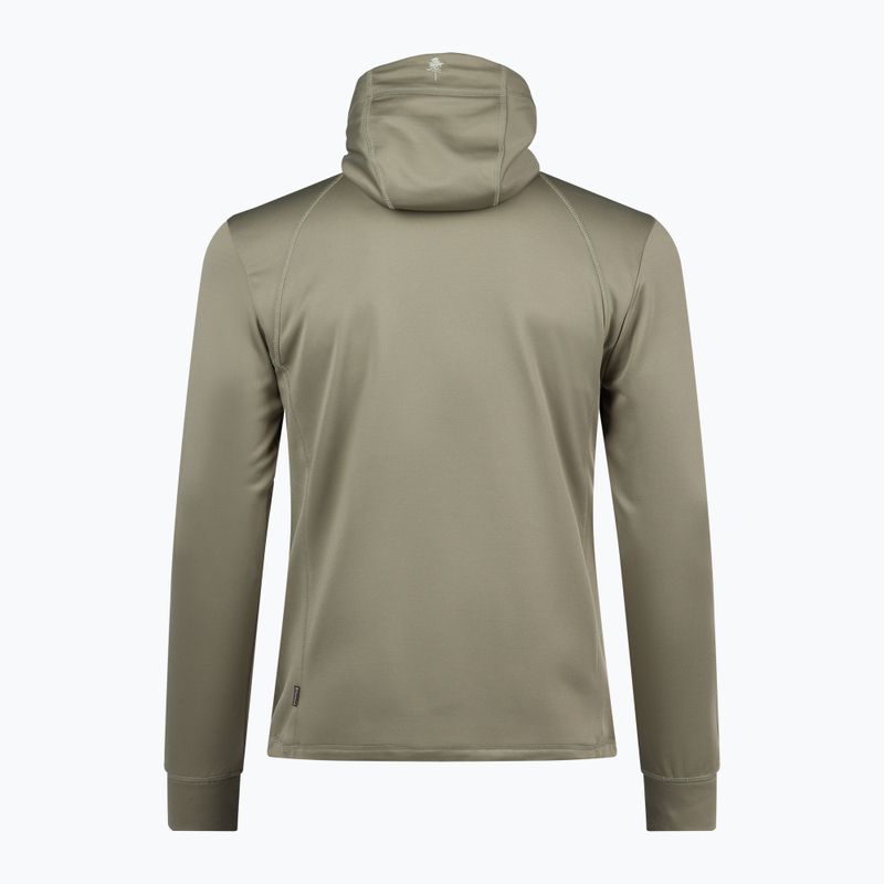 Vyriškas džemperis su gobtuvu Pinewood Finnveden Hoodie mid khaki spalvos 2