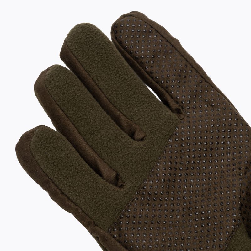 Vyriškos pirštinės Pinewood Småland Hunters Extreme Fleece h.brown / suede brown 5