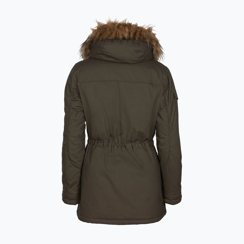 Moteriškas šiltas paltas Pinewood Finnveden Winter Parka d.olive 12
