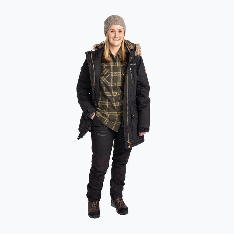 Moteriškas šiltintas paltas Pinewood Finnveden Winter Parka juodas 2