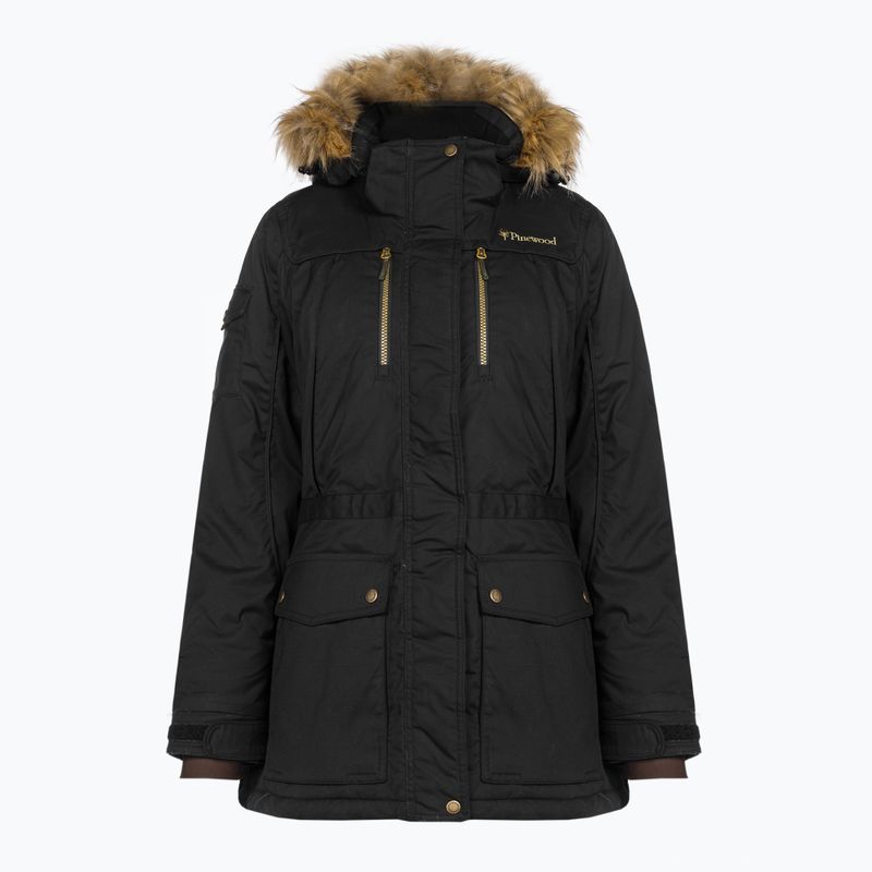 Moteriškas šiltintas paltas Pinewood Finnveden Winter Parka juodas 6