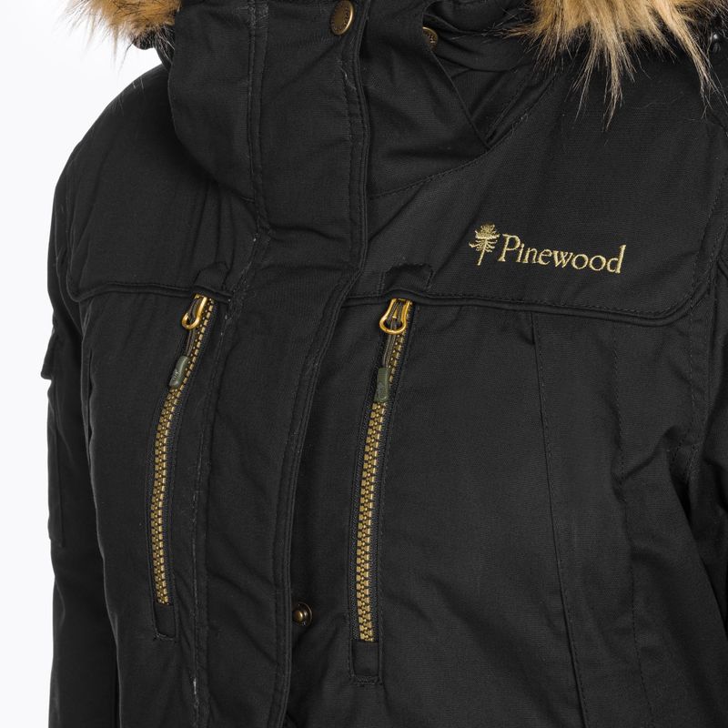 Moteriškas šiltintas paltas Pinewood Finnveden Winter Parka juodas 8