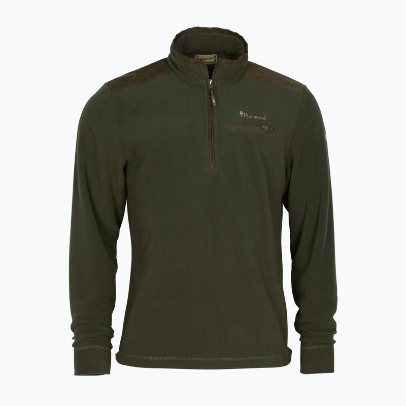 Vyriškas džemperis Pinewood Småland Hunters Half Zip h.brown 4