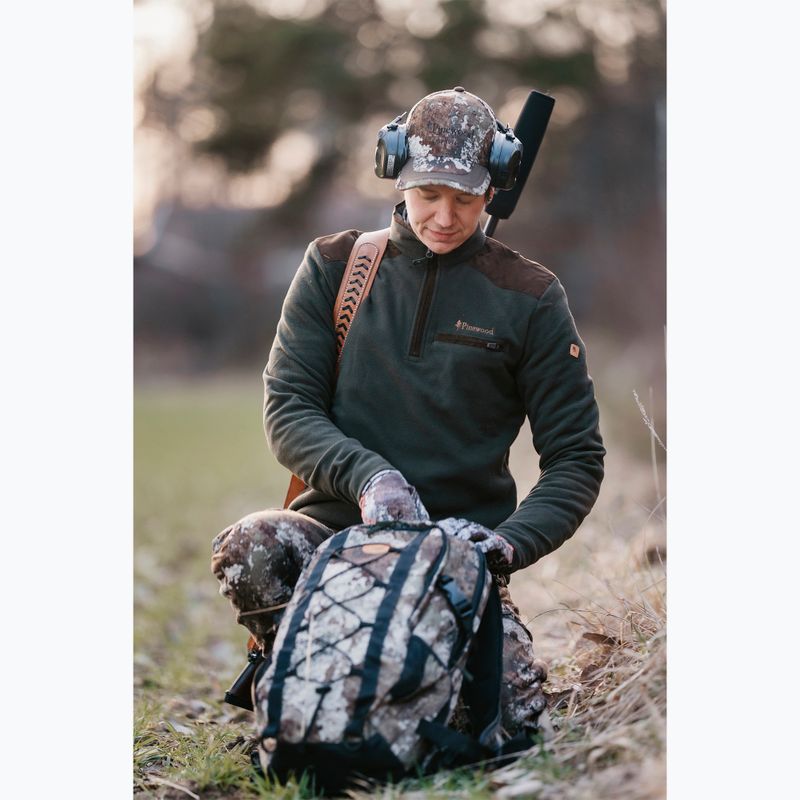 Vyriškas džemperis Pinewood Småland Hunters Half Zip h.brown 6