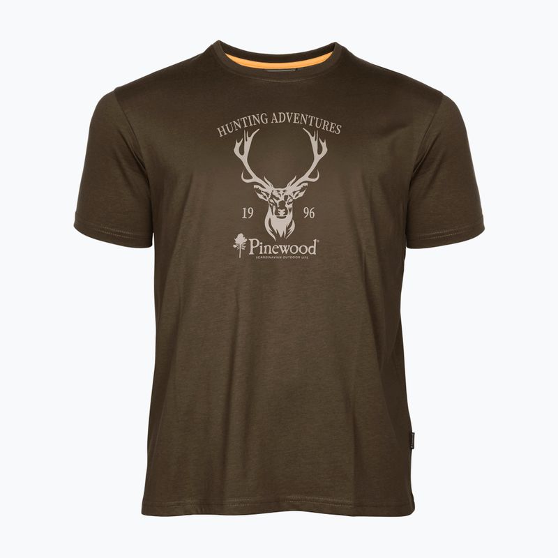 Vyriški marškinėliai Pinewood Red Deer green 4