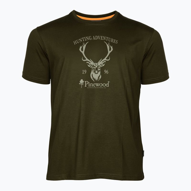 Vyriški marškinėliai Pinewood Red Deer green 4