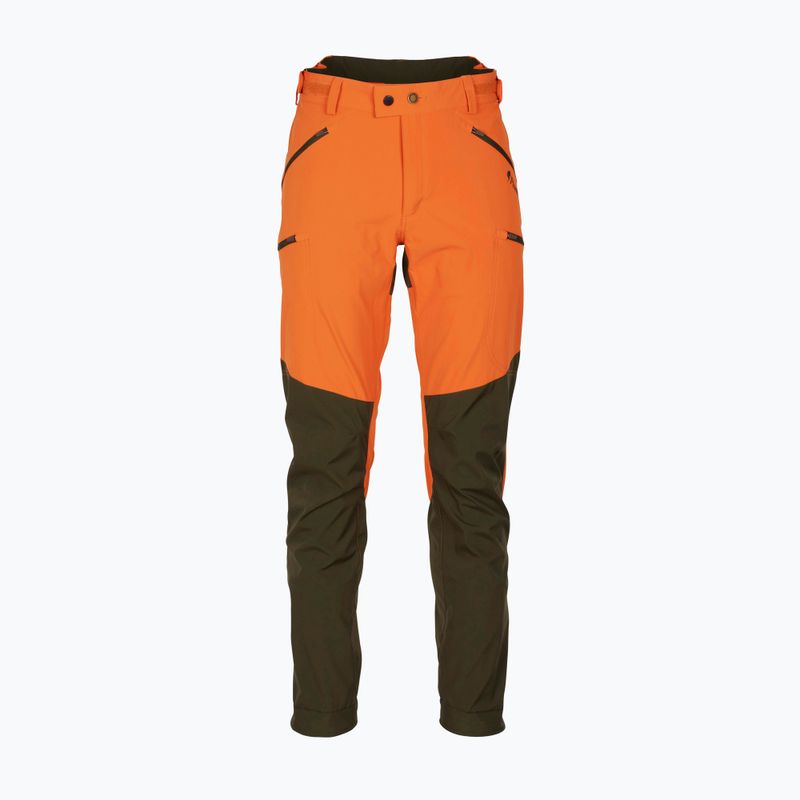 Vyriškos kelnės su membrana Pinewood Abisko b.orange/mossgreen 5