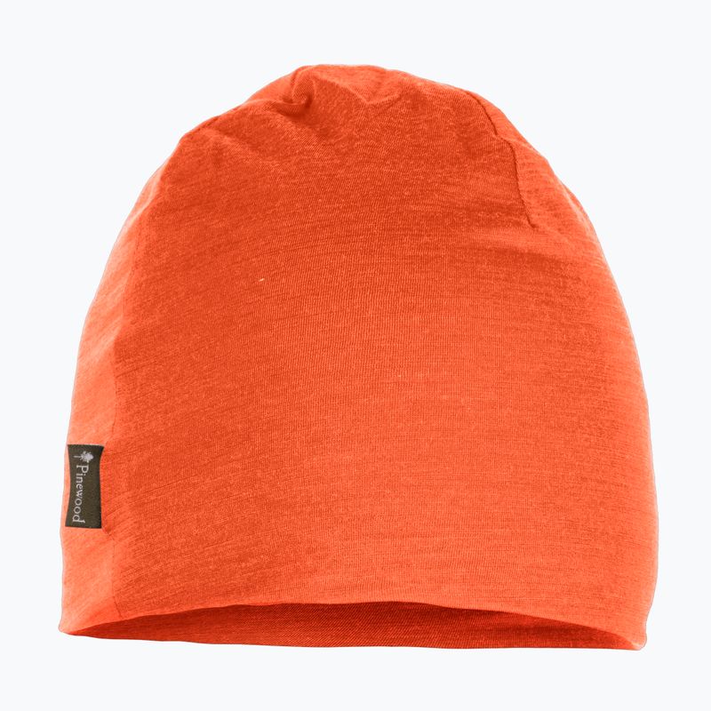 Kepurė Pinewood Merino Wool burned orange