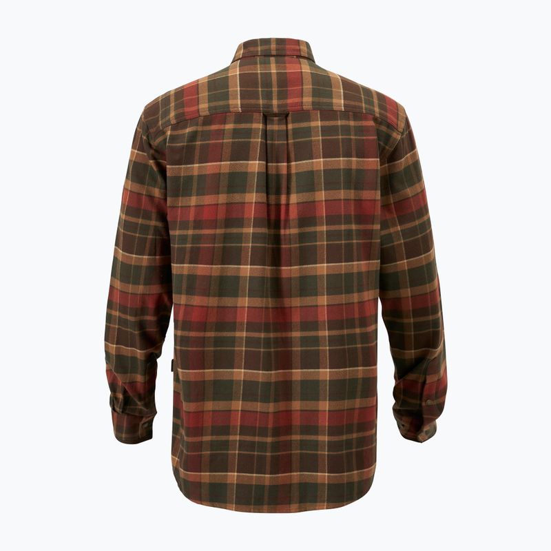 Vyriški marškiniai Pinewood Prestwick Exclusive d.green/terracotta 8