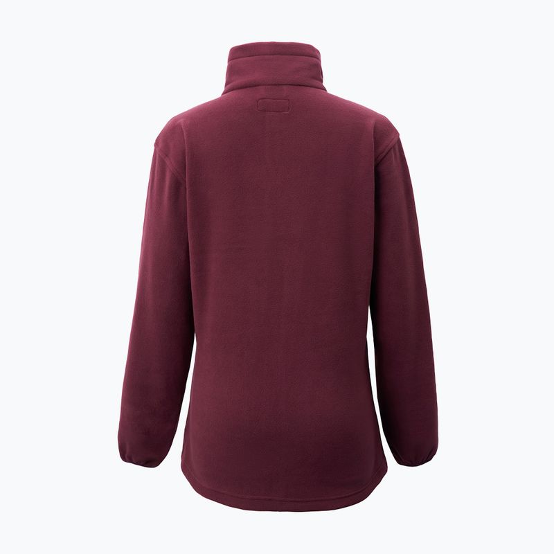 Moteriškas žygio džemperis Pinewood Finnveden Fleece earth plum 2