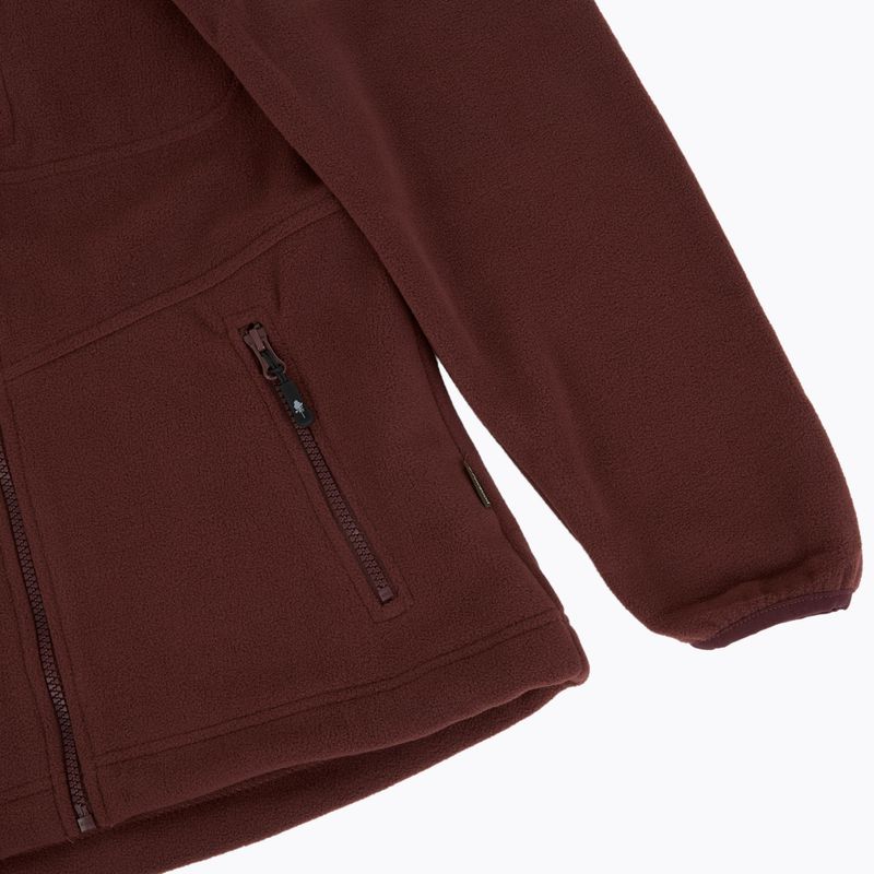 Moteriškas žygio džemperis Pinewood Finnveden Fleece earth plum 4