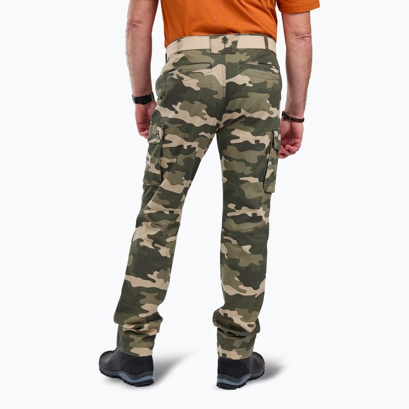 Vyriškos žygio kelnėsPinewood Värnamo Serengeti khaki camou 2