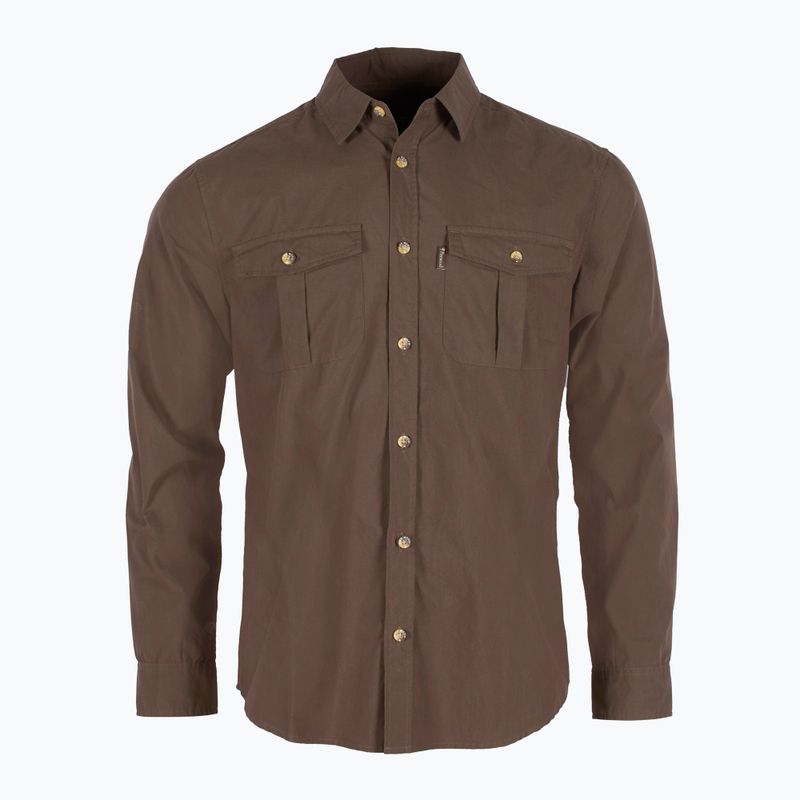 Vyriški marškiniai Pinewood Safari LS d.olive 4