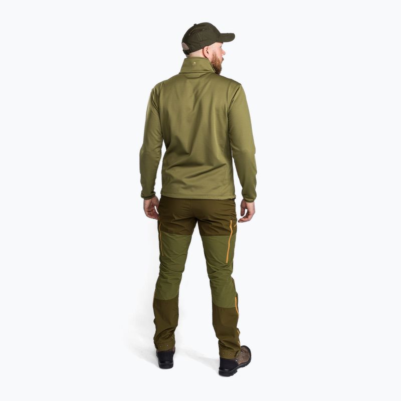Vyriškos kelnės su membrana Pinewood Abisko olive green/h. olive 3
