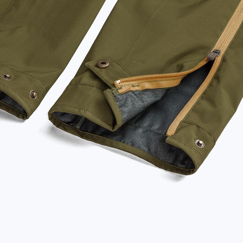 Vyriškos kelnės su membrana Pinewood Abisko olive green/h. olive 9