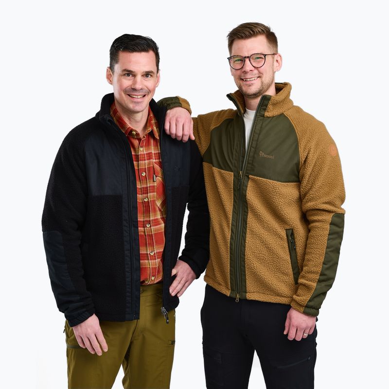Vyriška striukė Pinewood Pile Fleece black 6