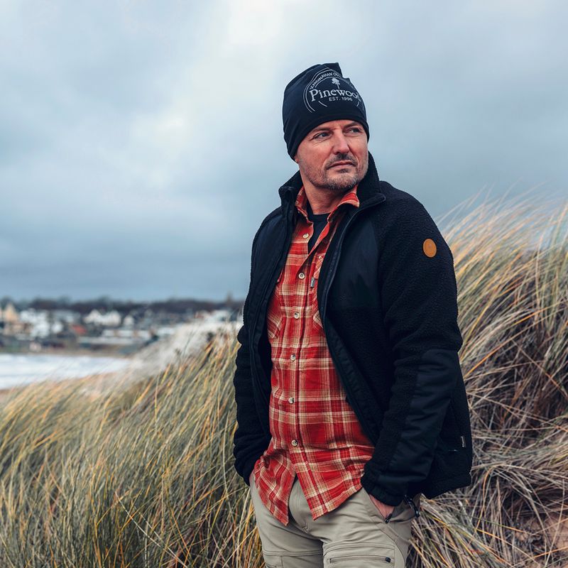 Vyriška striukė Pinewood Pile Fleece black 10