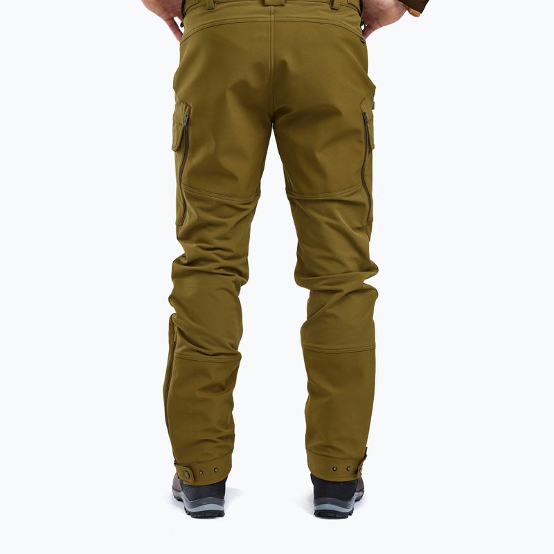 Vyriškos žygio kelnės Pinewood Furudal Hunters Hybrid Stretch olive green 2
