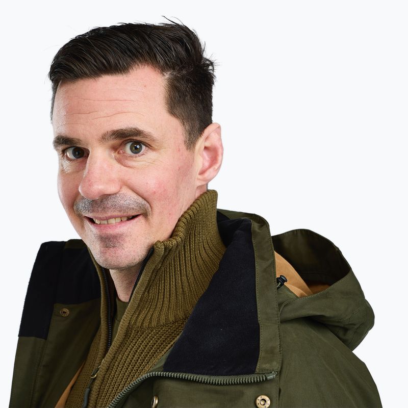 Vyriška striukė nuo vėjo Pinewood Nydala Classic 2L moss green 4