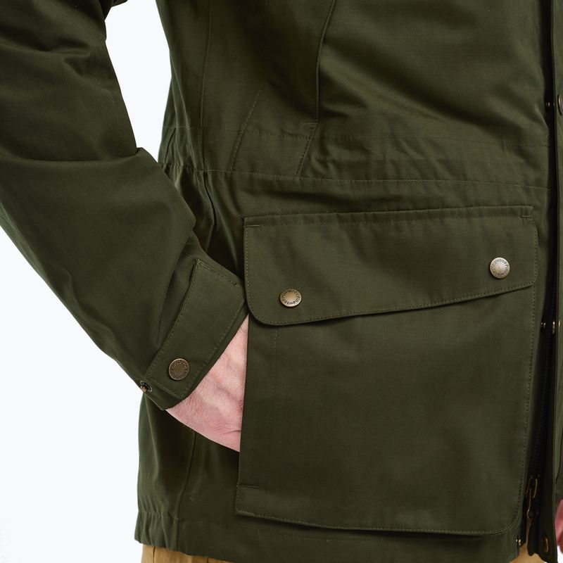 Vyriška striukė nuo vėjo Pinewood Nydala Classic 2L moss green 6