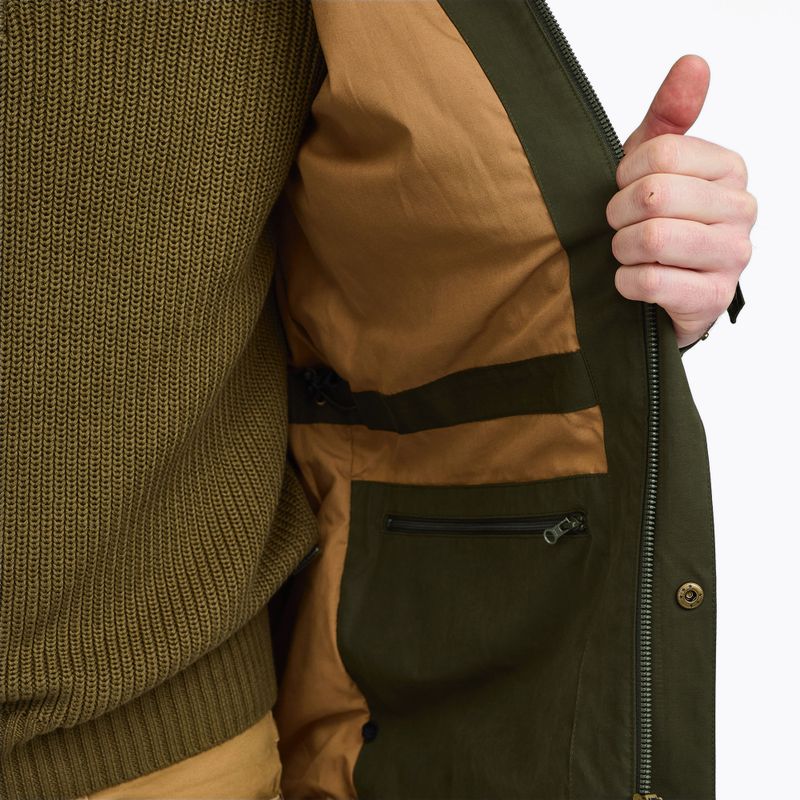 Vyriška striukė nuo vėjo Pinewood Nydala Classic 2L moss green 7