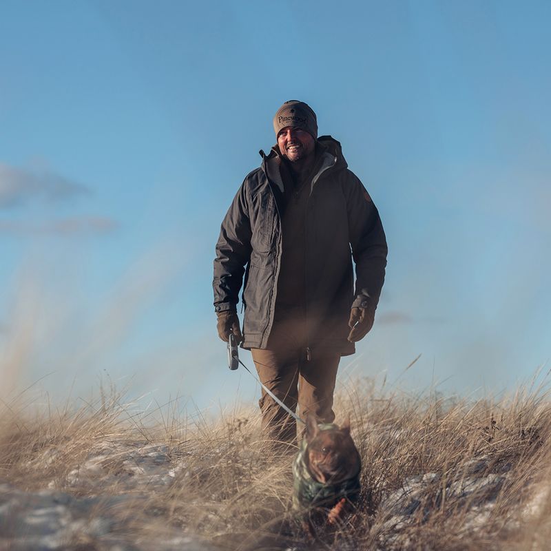 Vyriška striukė nuo vėjo Pinewood Nydala Classic 2L moss green 10