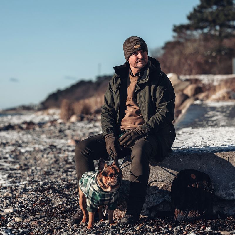 Vyriška striukė nuo vėjo Pinewood Nydala Classic 2L moss green 14