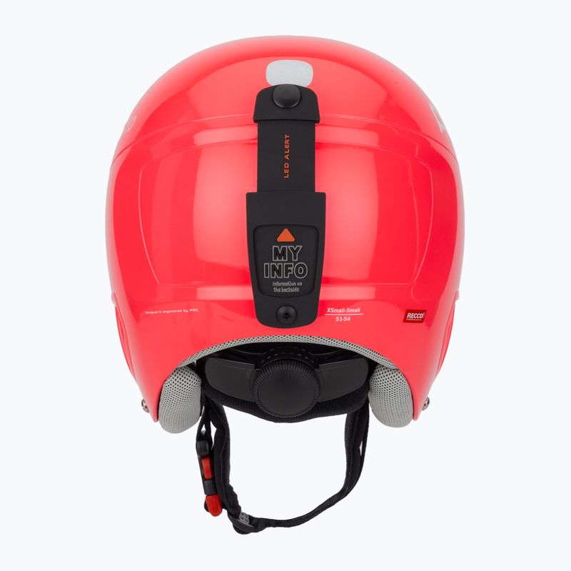 Vaikiškas slidinėjimo šalmas POC POCito Skull fluorescent pink 4